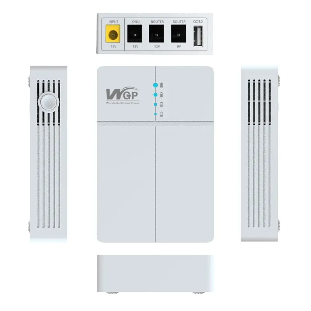WGP Optima 302 Mini UPS for Wifi Router - 10500mAh (Without Adapter)