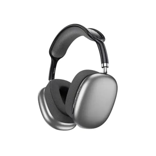 Hoco ESD15 Wireless Bluetooth Headphones - Silver Color