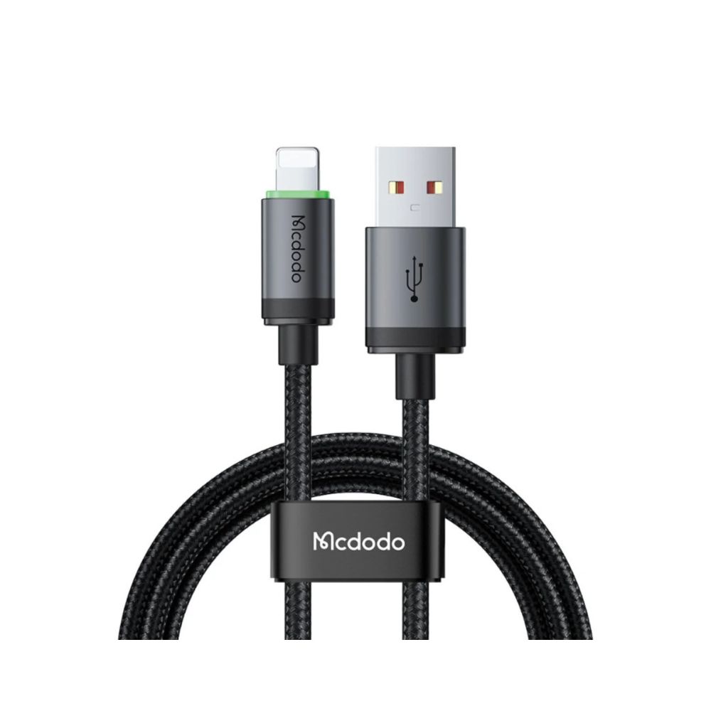 USB-A to Lightning Cable with Charging Light 1m-CA-2030