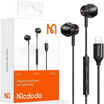 Mcdodo Stereo Wired Earphone For Lightning In-Ear Version (HP-3480)