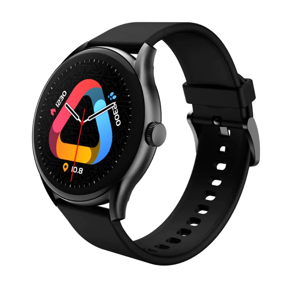 QCY Watch GT Smart Watch Retina AMOLED Display - Black Color