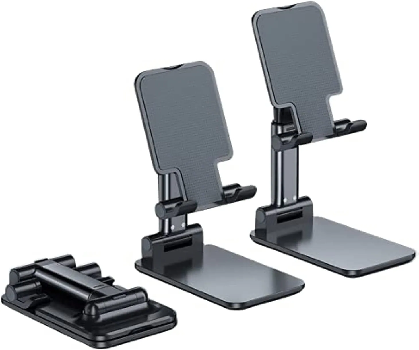 Folding Desktop Phone Stand - Black Color
