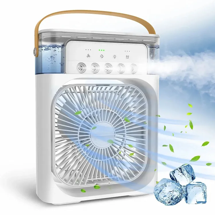 GearUP Air Cooler Fan With Mist Flow - White Color