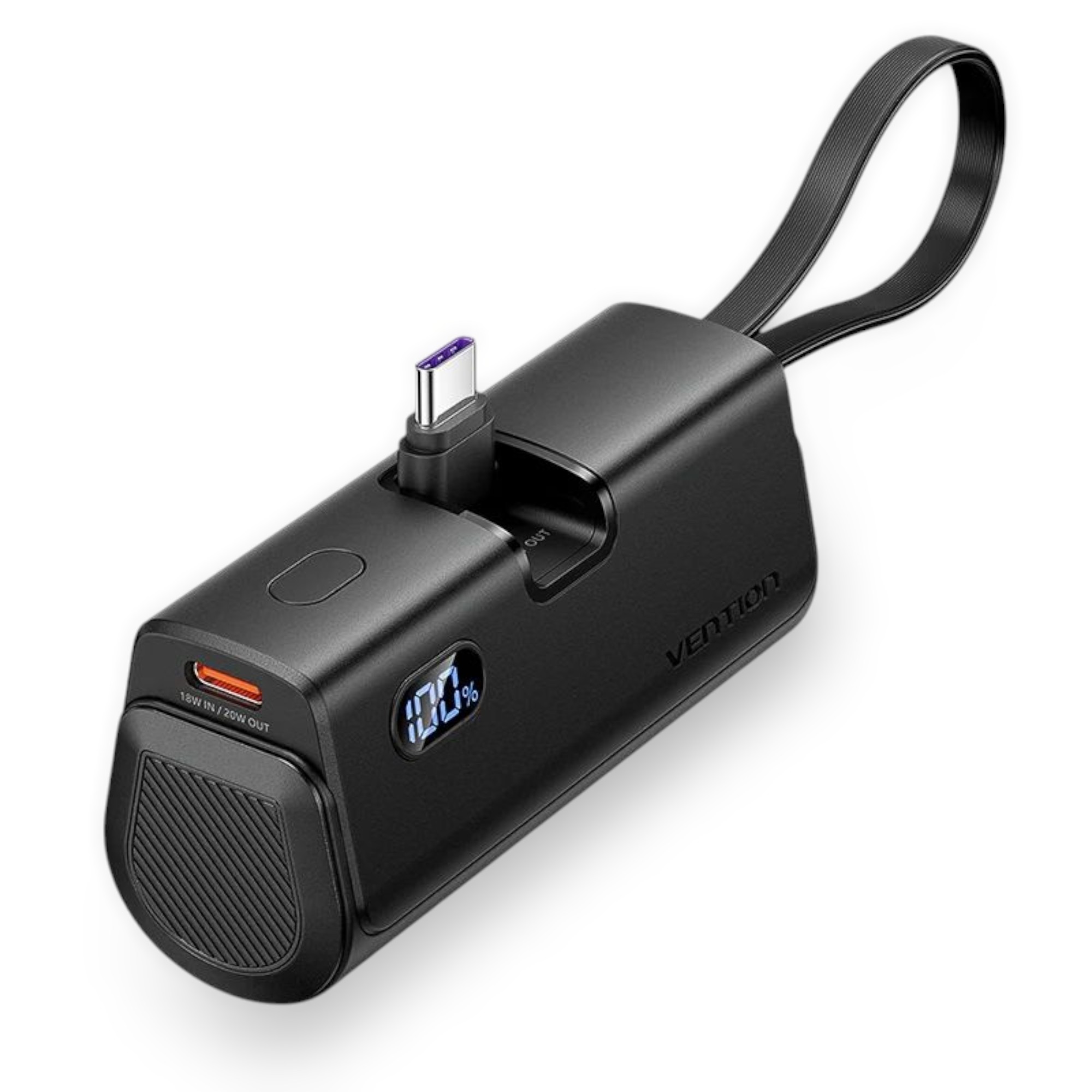 Vention 4800mAh Power Bank 22.5W - Black