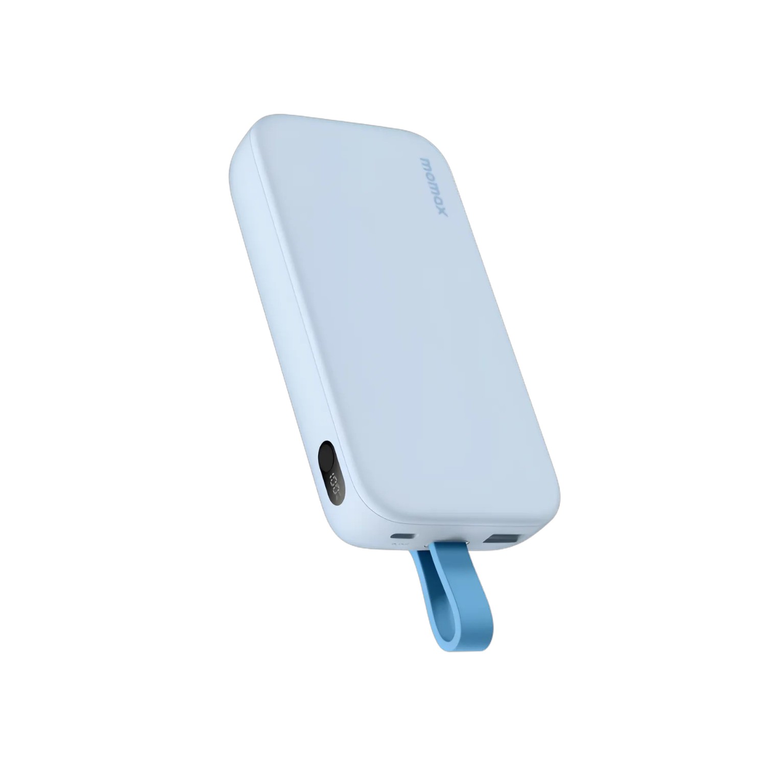Momax PD5 20,000mAh 22.5W Power Bank with Type-C Cable - Blue