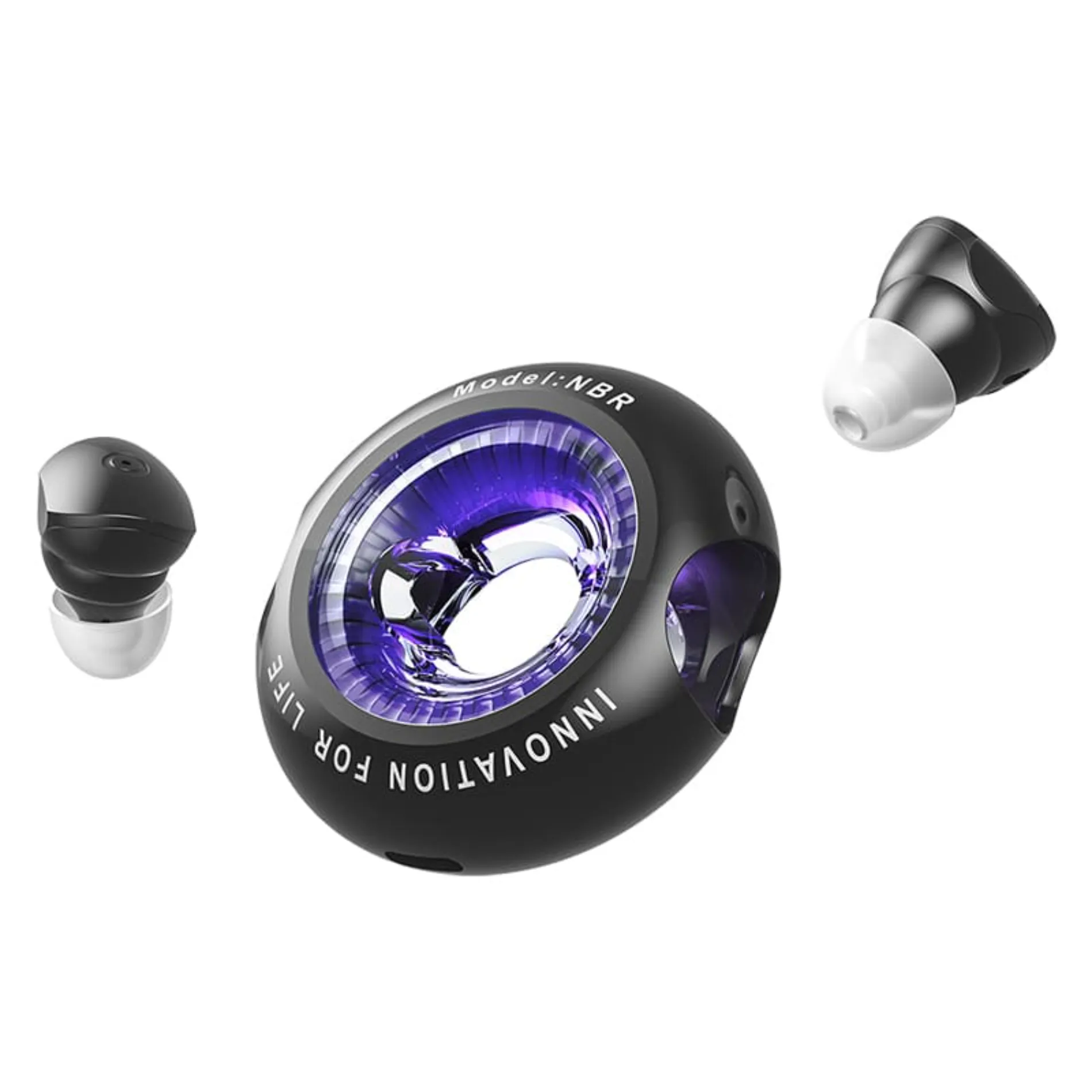 Vention NBRG0 T17 Wireless Bluetooth Earbuds - Black
