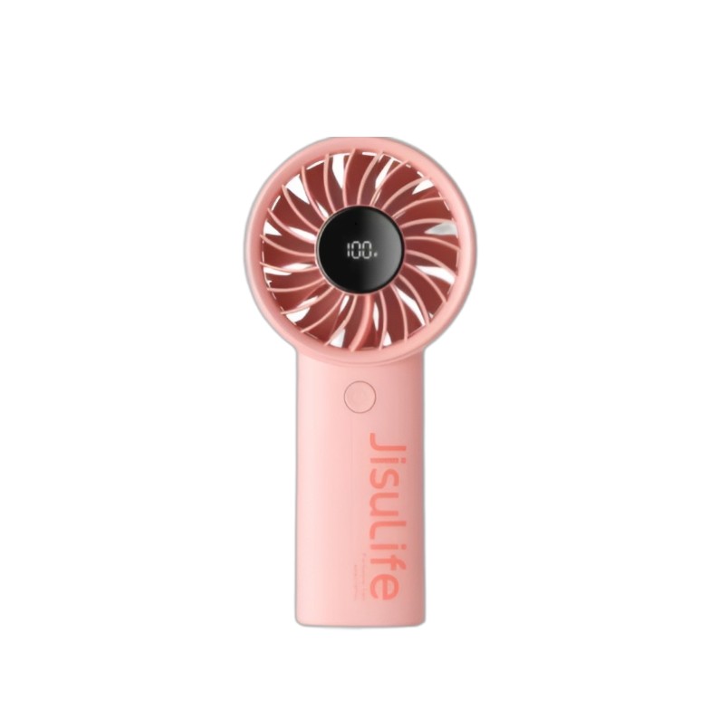 JisuLife Life 4 Handheld Fan - Pink 3600 mah
