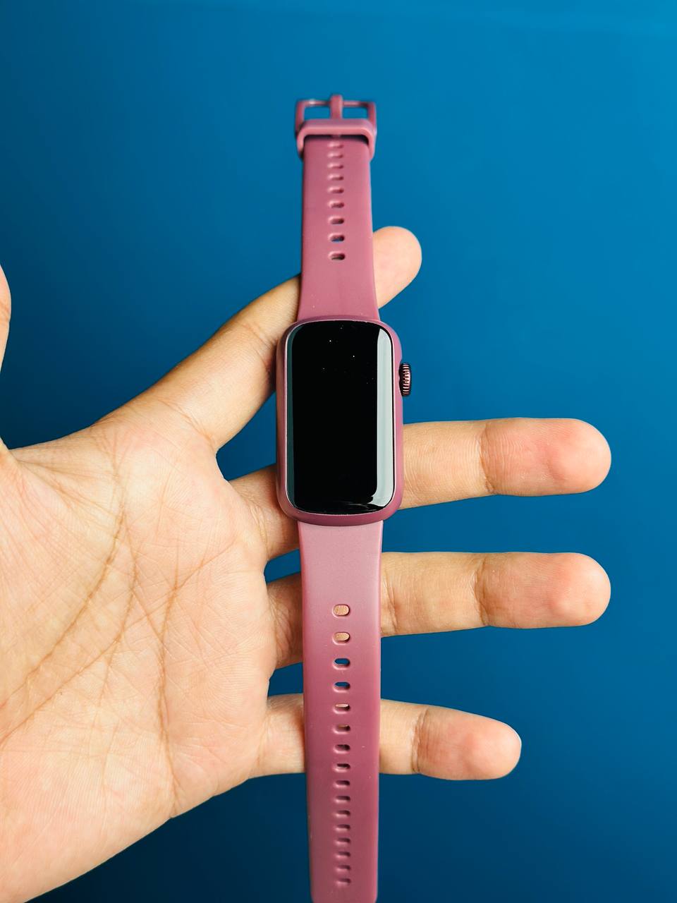 Valdus VB02 Bluetooth calling Smartwatch - maroon