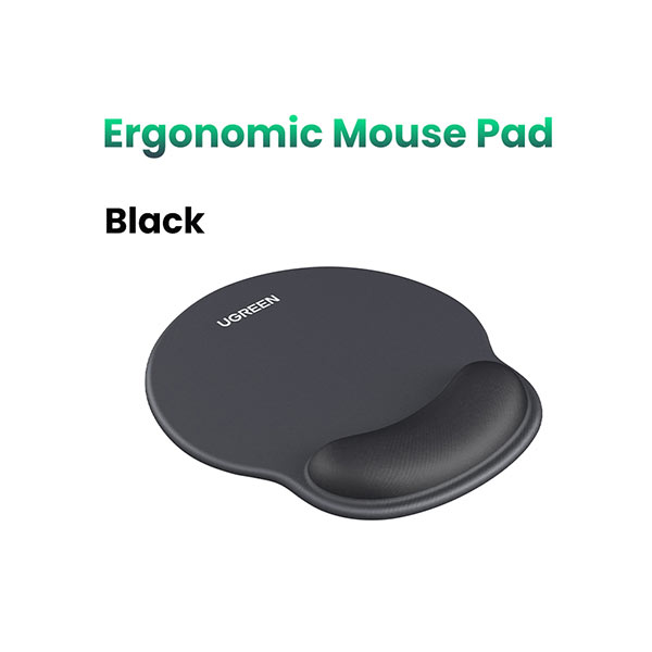 UGREEN LP668 Ergonomic Mouse Pad - Black
