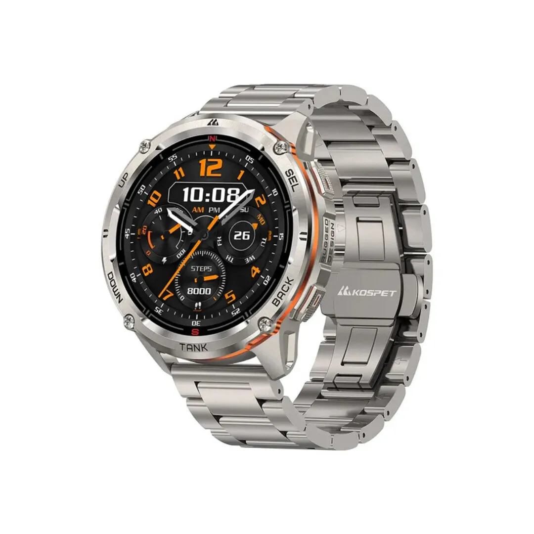 KOSPET TANK T3 ULTRA 2 Smartwatch - Special Edition - Silver Color