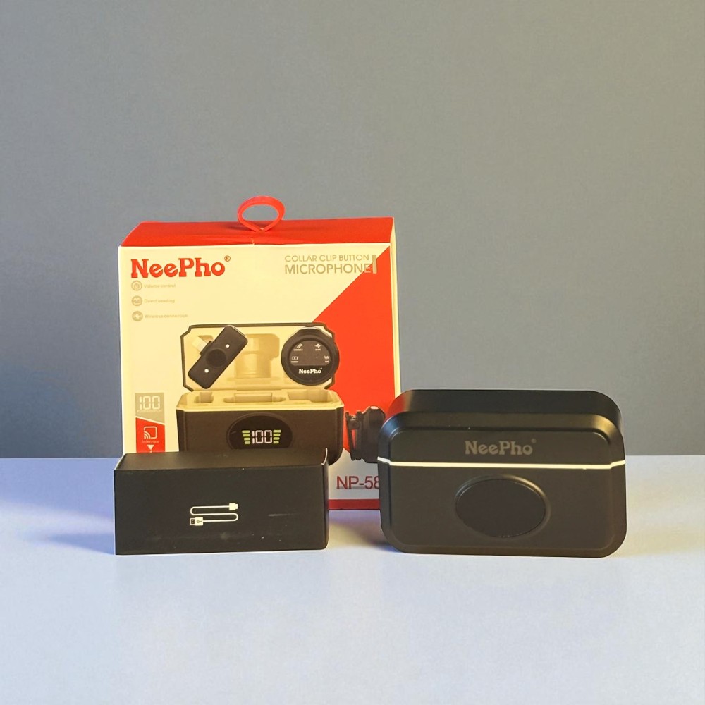 NeePho NP-58 Wireless Clip-On Microphone for Type-C Devices