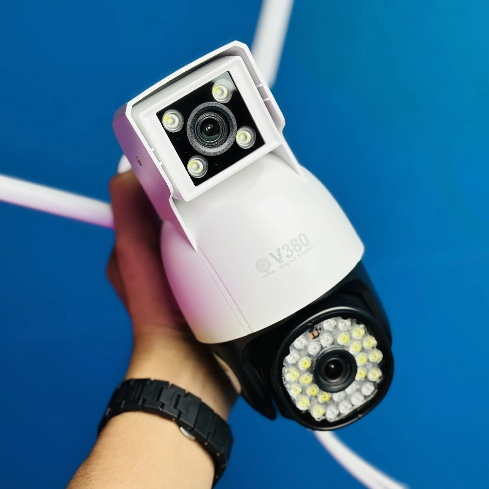 SC05 Smart V380 4G + LAN PTZ Security Camera - Two Way Audio & Mobile App Monitoring