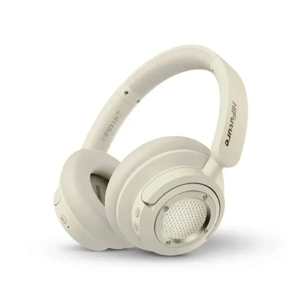 HiFuture Future Tour X Hybrid Anc Overhead Headphones - Beige