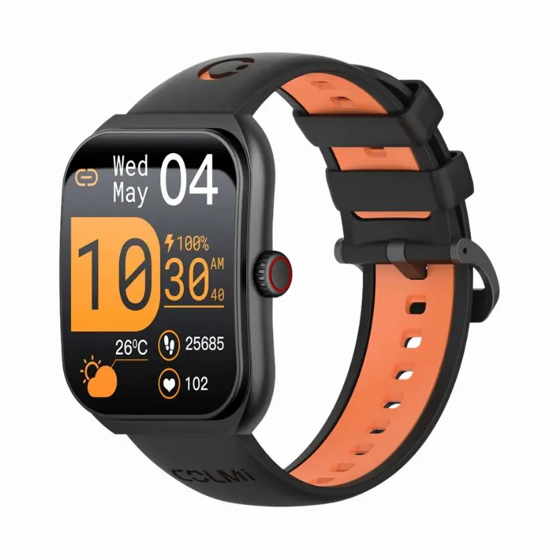 Colmi P86 BT Calling Smartwatch - Black