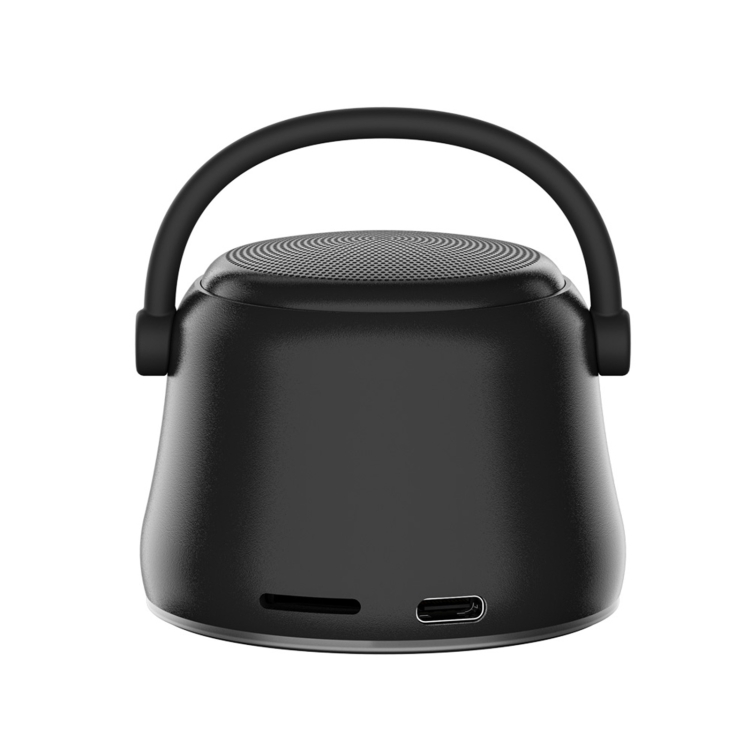 EWA A20 Mini Bluetooth Bass Radiator Metal Speaker - BLACK