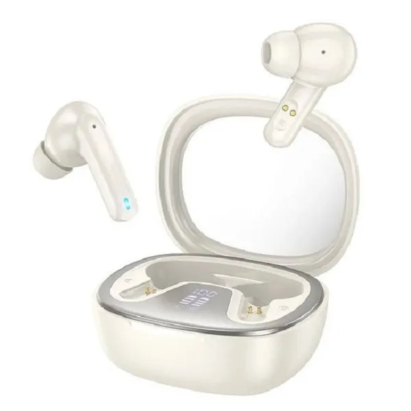 Hoco EQ6 TWS Wireless Earphones – White Color