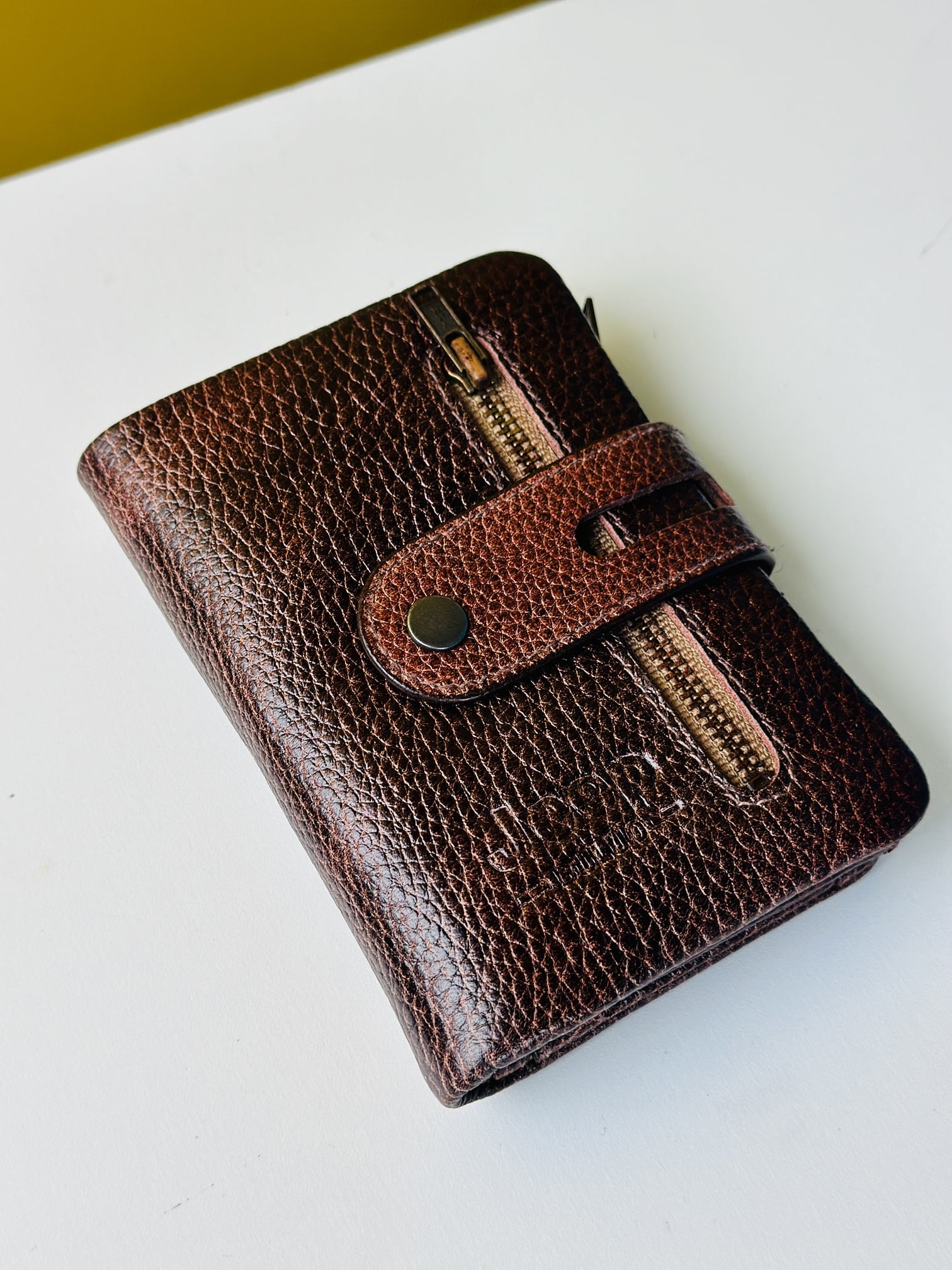 Men’s Stylish Leather Wallet – Brown Color