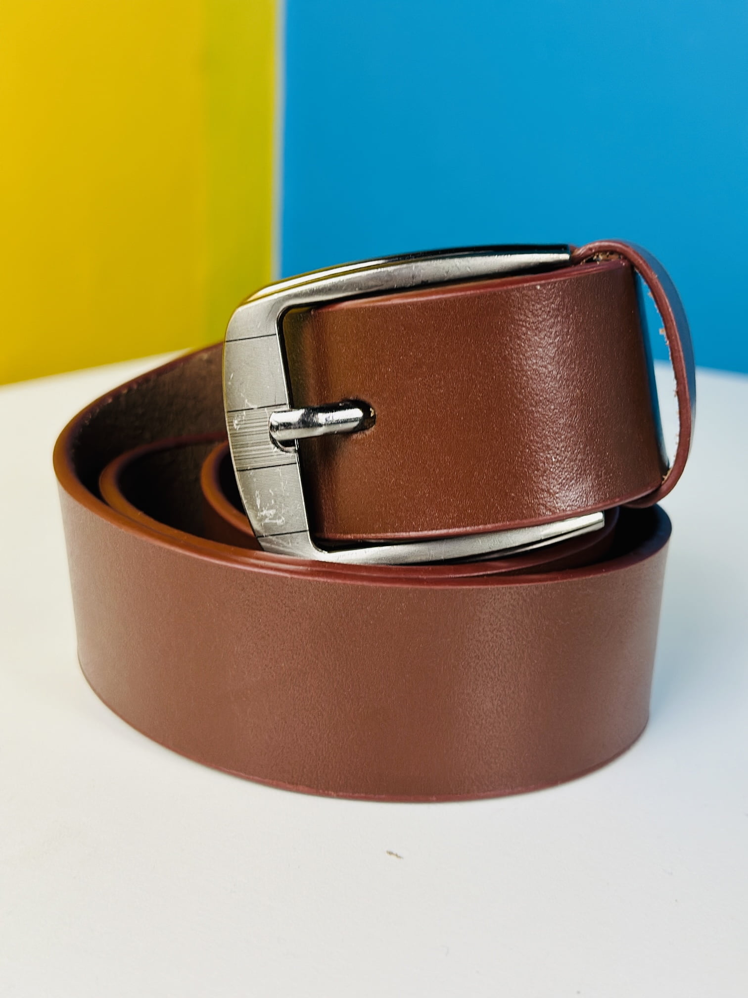 Genuine Leather Belt-  Brown (GearUp1002)