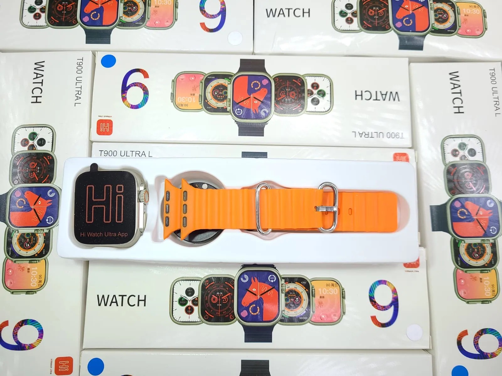 T900 Ultra L 45mm Smartwatch – Orange Color
