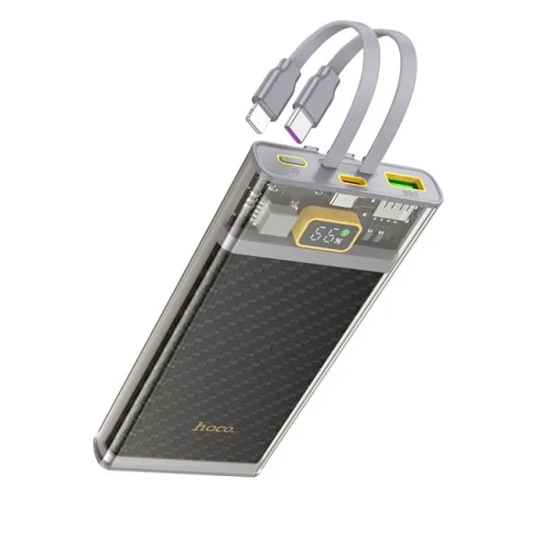 Hoco J104 Discovery Edition 22.5W 10000mAh Power Bank With Cable