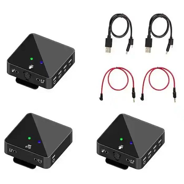 SK750 Dual Wireless Lavalier Microphone