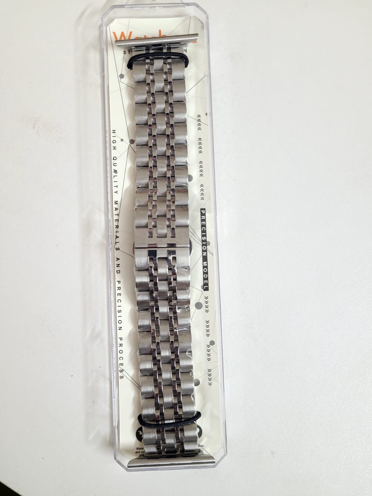42/44/49mm SS Beny Metal Strap For Smartwatch – Silver Color