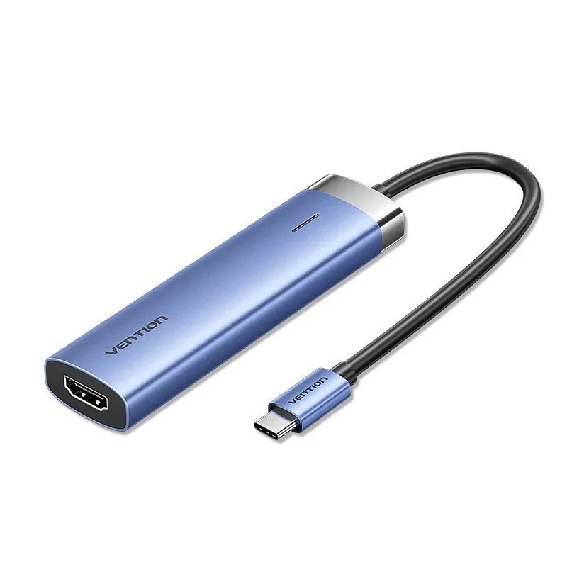 Vention 5-in-1 USB-C Docking Station-TGESB