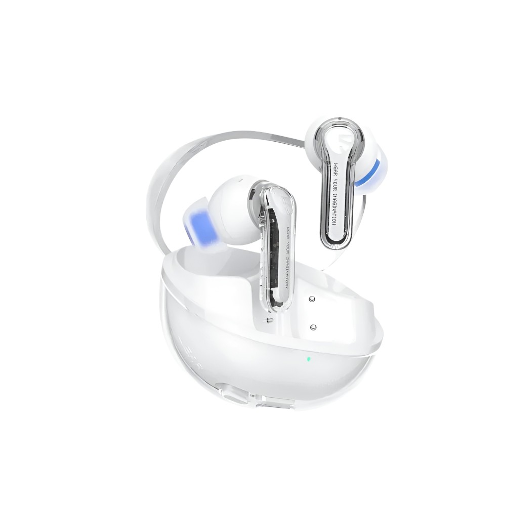 SoundPEATS Clear True Wireless Earbuds – White