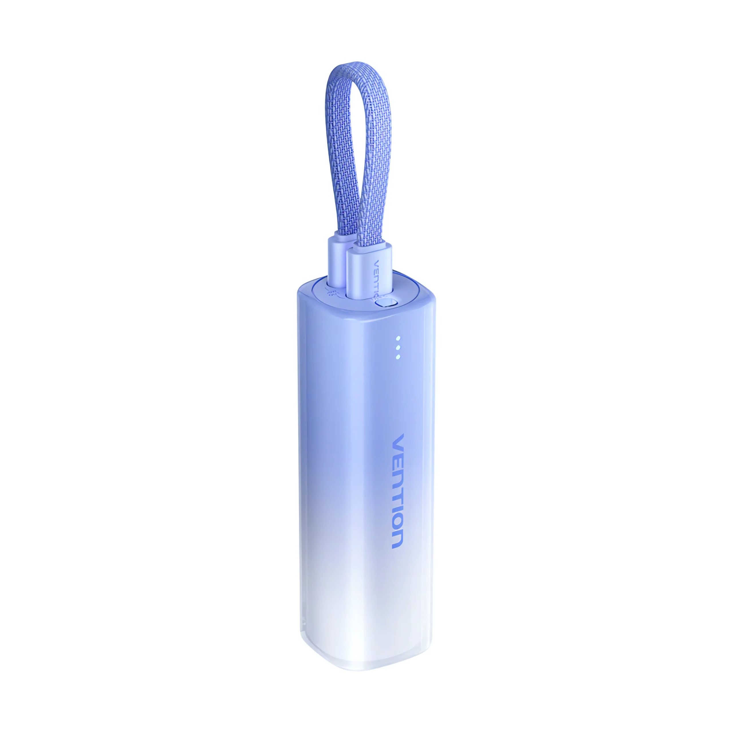 Vention FHWR0 5000mAh 20W Power Bank with USB-C to Lightning Cable – Gradient Blue