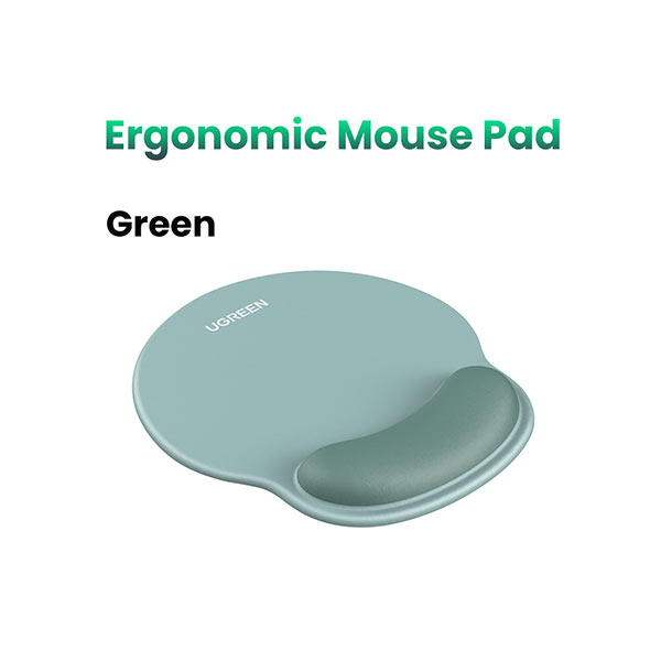 UGREEN LP668 Ergonomic Mouse Pad – Green