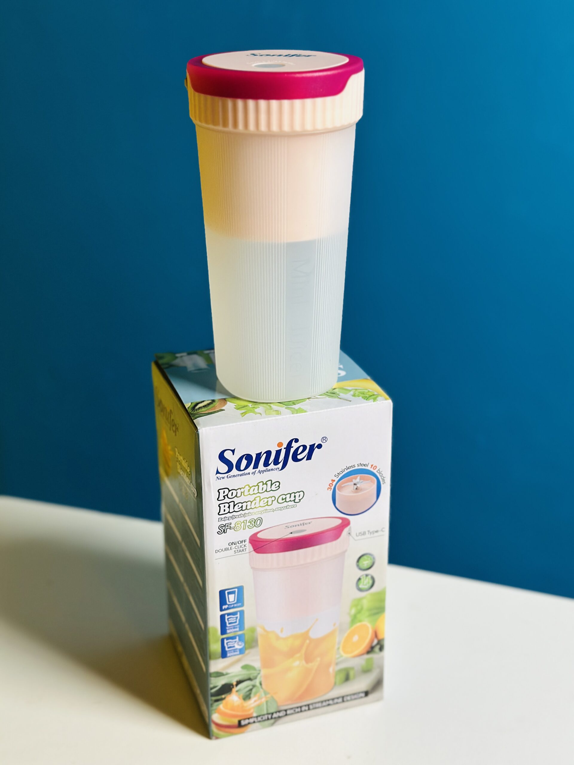 Sonifer SF-8130 Multi-Function Portable Blender