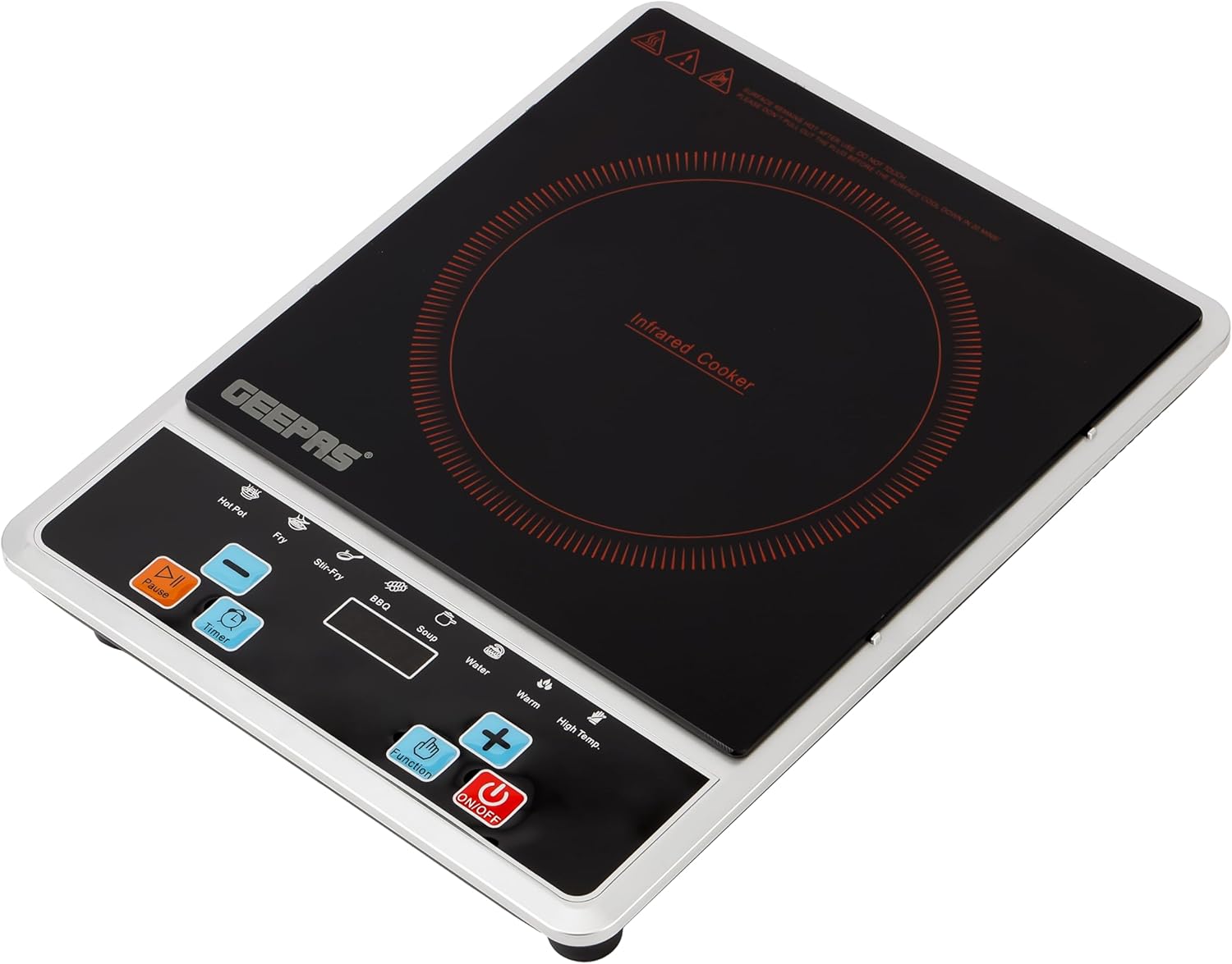 Geepas GIC6101N Infrared Cooker – 2000W